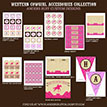 Cowgirl Birthday Party Printable Collection